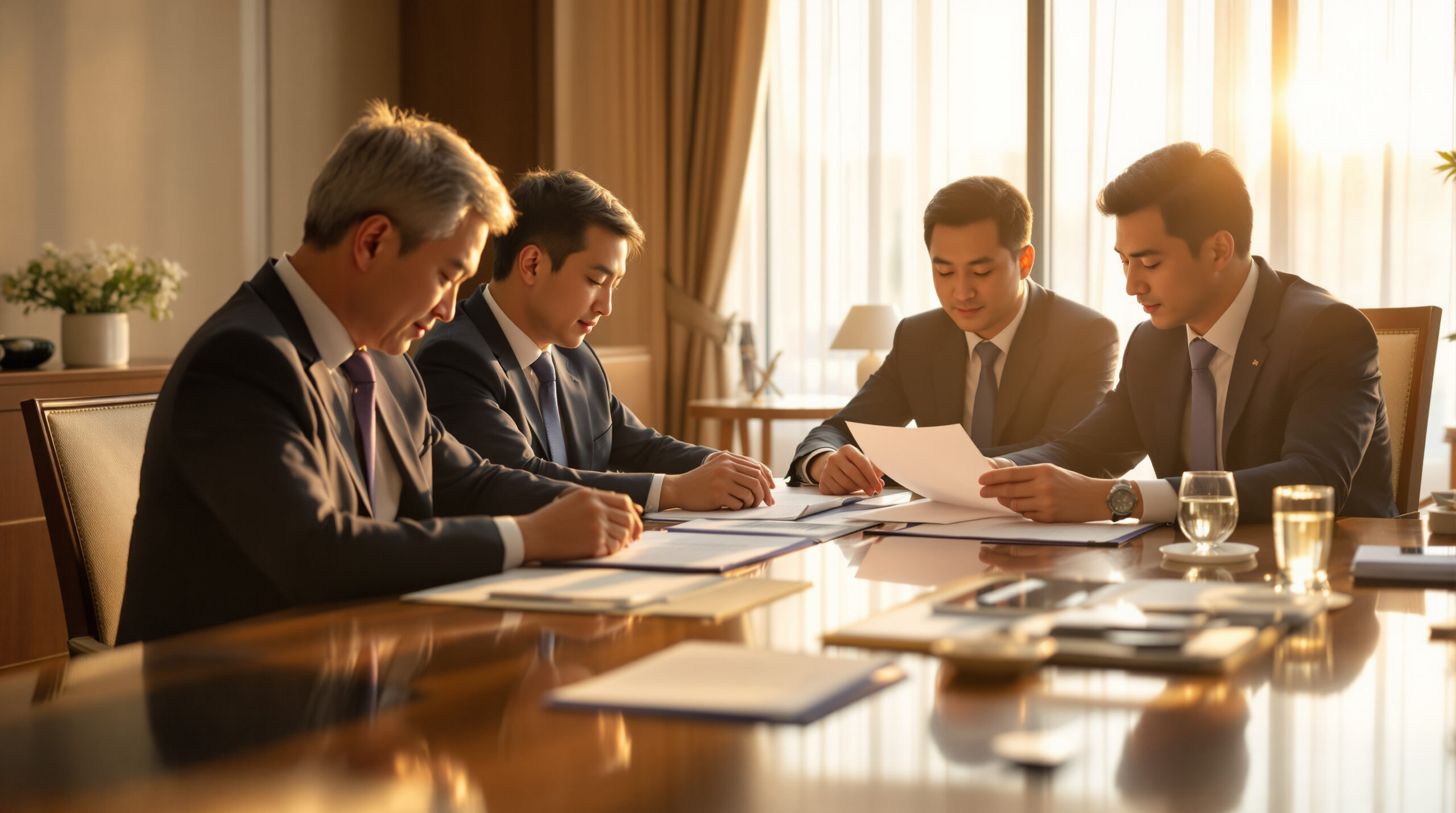 lors de l'assemblée annuelle, les actionnaires de xinyuan real estate ont approuvé la nomination d'un nouvel auditeur pour renforcer la transparence et la gouvernance de l'entreprise.